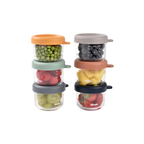 Routine Ready Glass Baby Food Jars Set - 5oz for daily home and personal routines with baby care and kids products