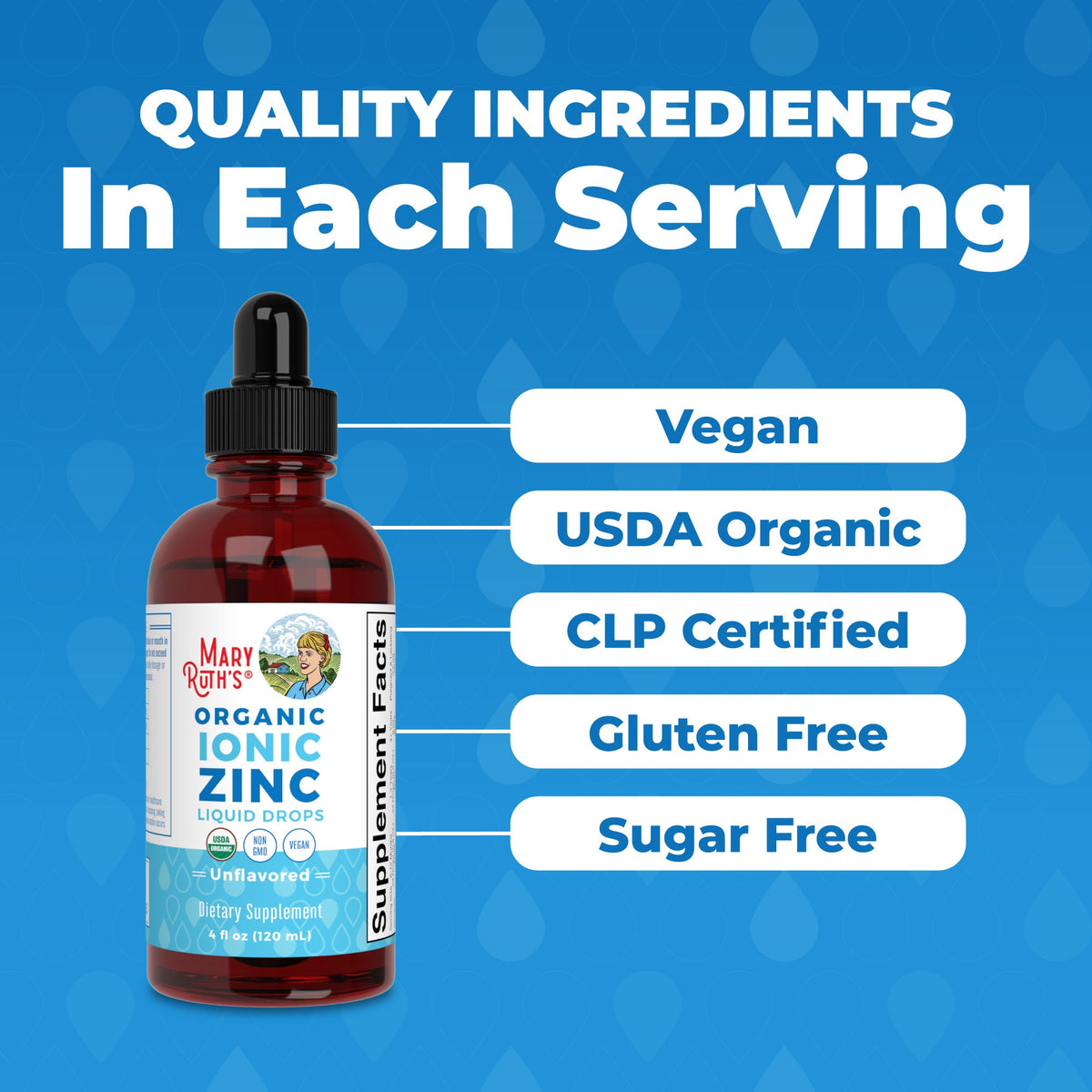 Routine Ready Ionic Zinc Liquid Drops for daily home and personal routines with general everyday essentials