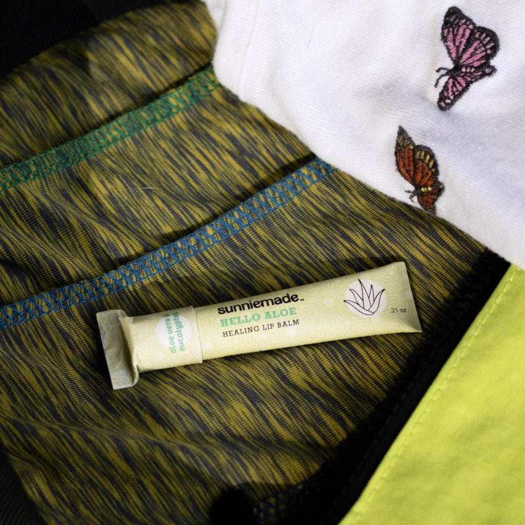Home Essentials Healing Lip Balm - Hello Aloe for daily home and personal routines with facial skin and sun care