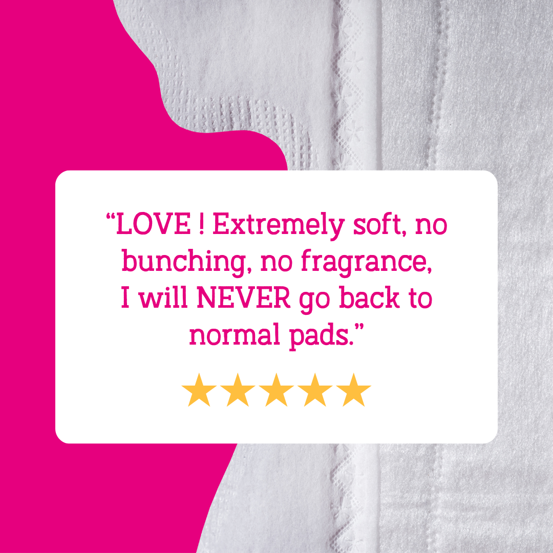 Practical Living FLO Organic Bamboo Period Pads Megapack for daily home and personal routines with bath body and hygiene