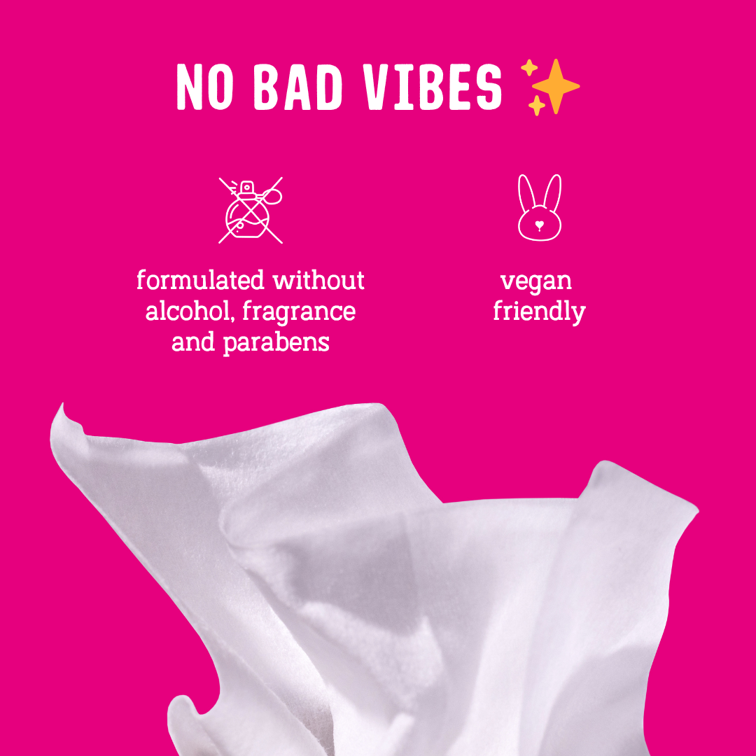 Practical Living FLO Get Fresh Body + Intimate Wipes for daily home and personal routines with general everyday essentials