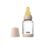 Practical Living Glass Baby Bottle with Natural Rubber Nipple Set - Slow Flow 0+ Months for daily home and personal routines with baby care and kids products