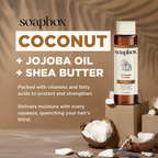 Routine Ready Coconut and Shea Deep Moisture Shampoo for daily home and personal routines with hair care
