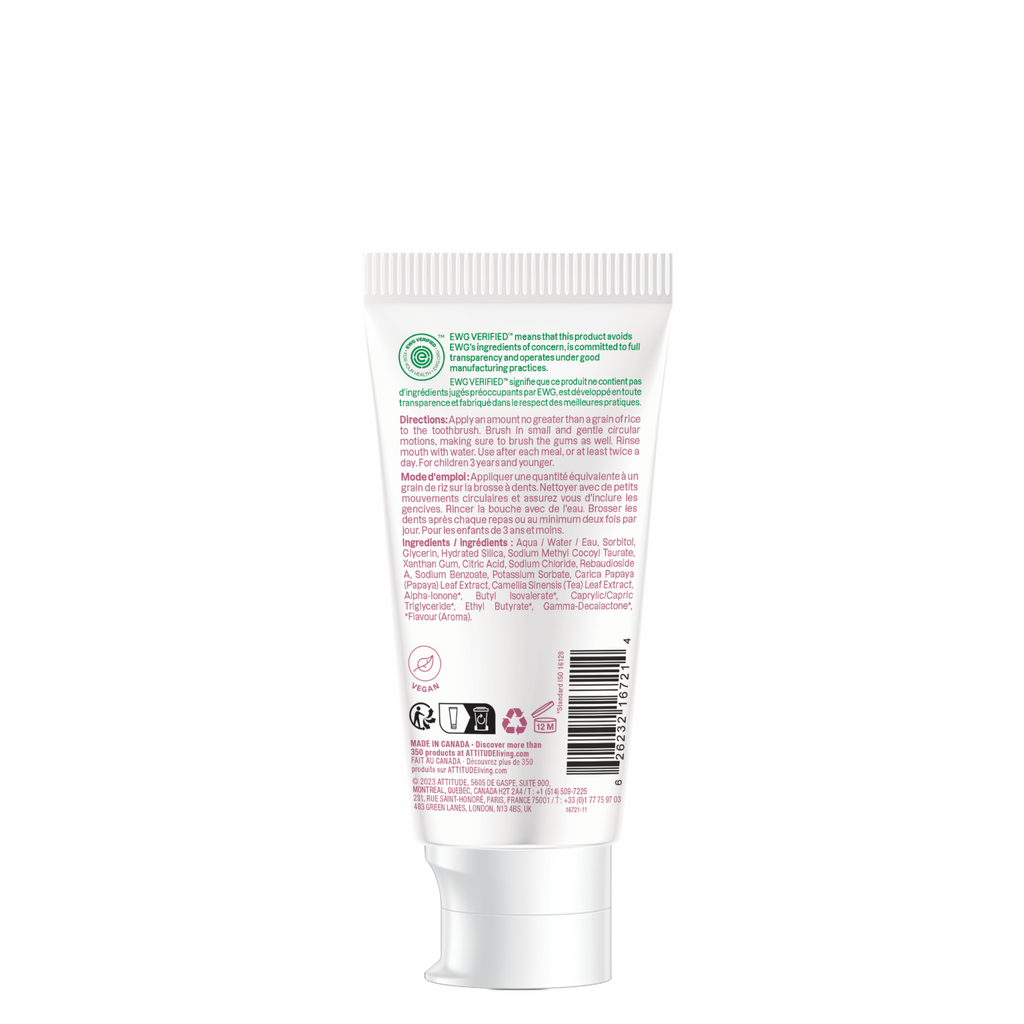 Daily Care baby leaves Training Toothpaste for daily home and personal routines with oral care