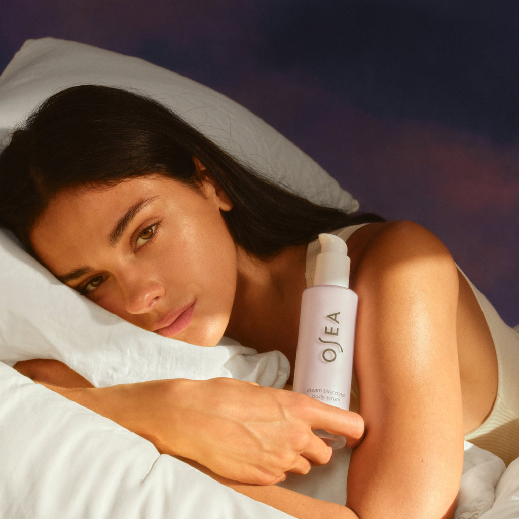 Home Essentials Dream Bio-Retinol Body Serum for daily home and personal routines with facial skin and sun care