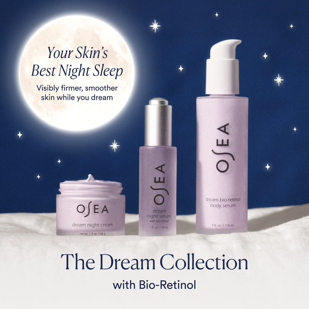 Home Essentials Dream Bio-Retinol Body Serum for daily home and personal routines with facial skin and sun care