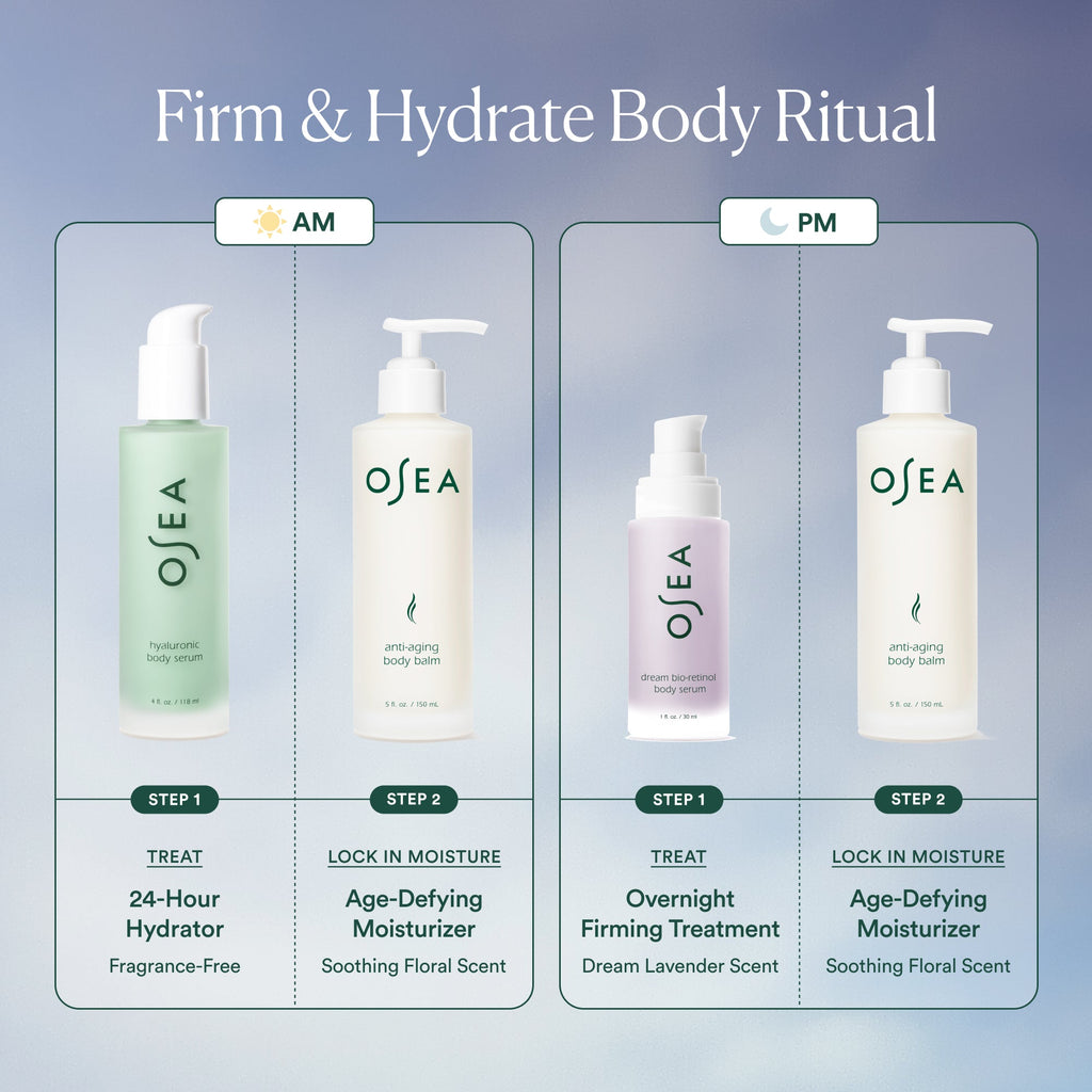 Home Essentials Firm and Hydrate Body Trio for daily home and personal routines with general everyday essentials