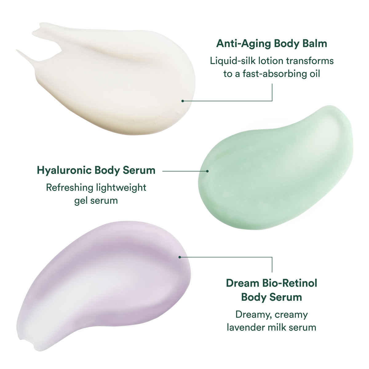 Home Essentials Firm and Hydrate Body Trio for daily home and personal routines with general everyday essentials