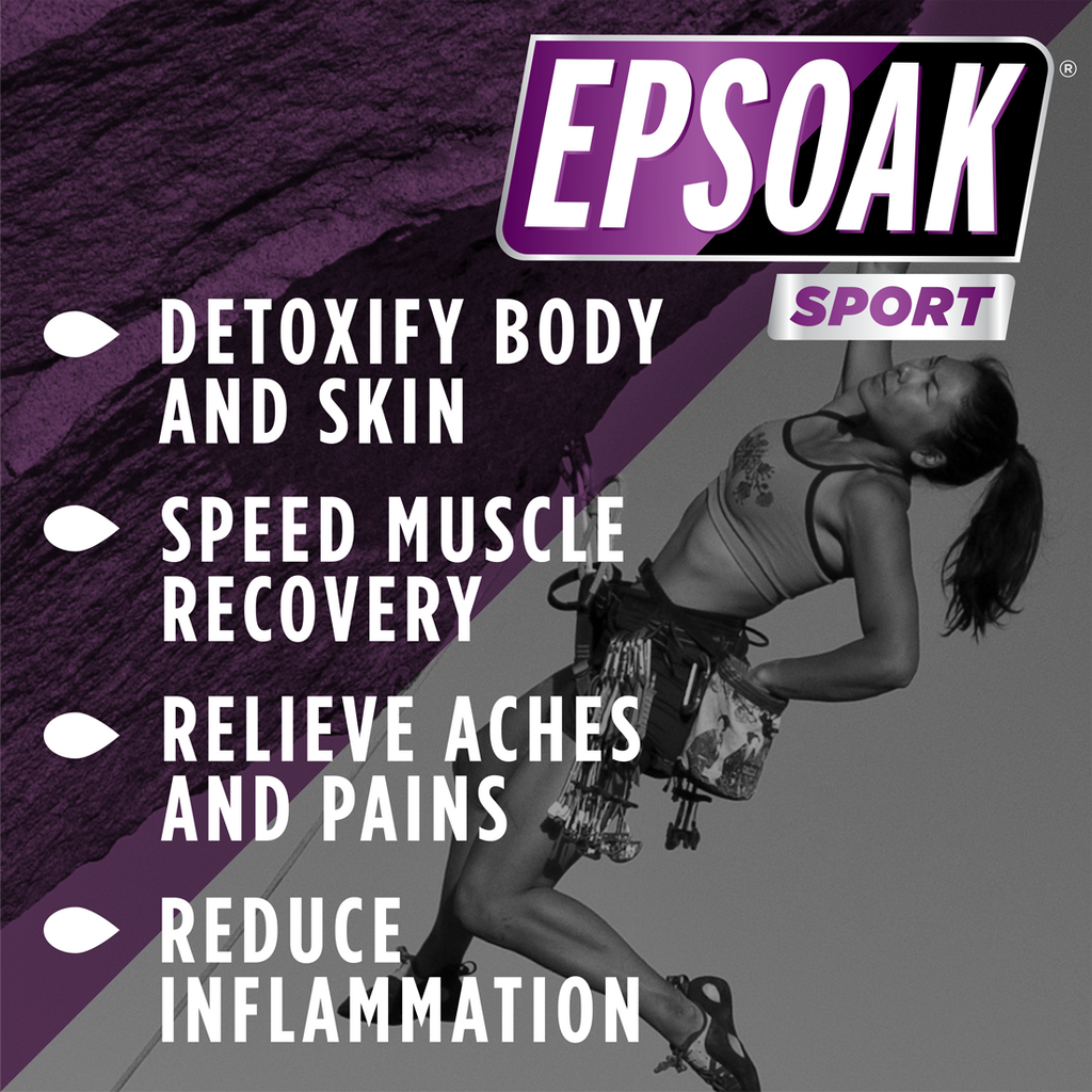 Routine Ready Epsom Salts - Everyday Sport Soothing for daily home and personal routines with bath body and hygiene