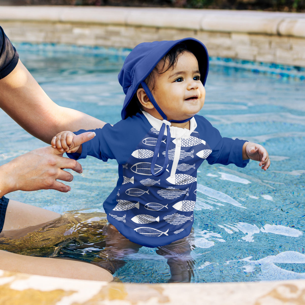 Home Essentials Eco Snap Swim Diaper made from Recycled Polyester, 12 months 18-22 lbs for daily home and personal routines with baby care and kids products