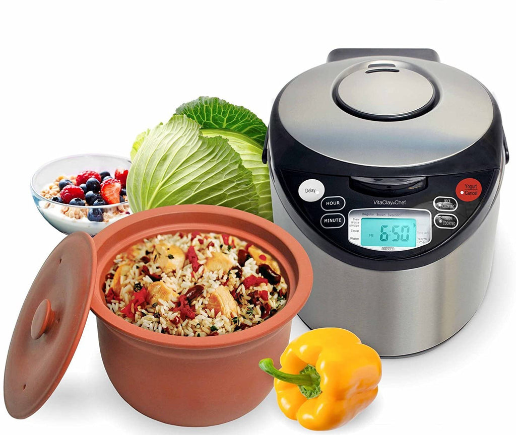 Practical Living 7-IN-1 Smart Multi-Cooker Clay Pot for daily home and personal routines with cookware food storage and kitchen tools
