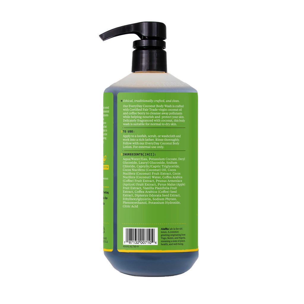 Daily Care EveryDay Coconut Body Wash for daily home and personal routines with bath body and hygiene