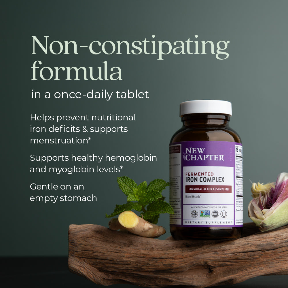Daily Care Fermented Iron Complex, for Blood Health for daily home and personal routines with general everyday essentials
