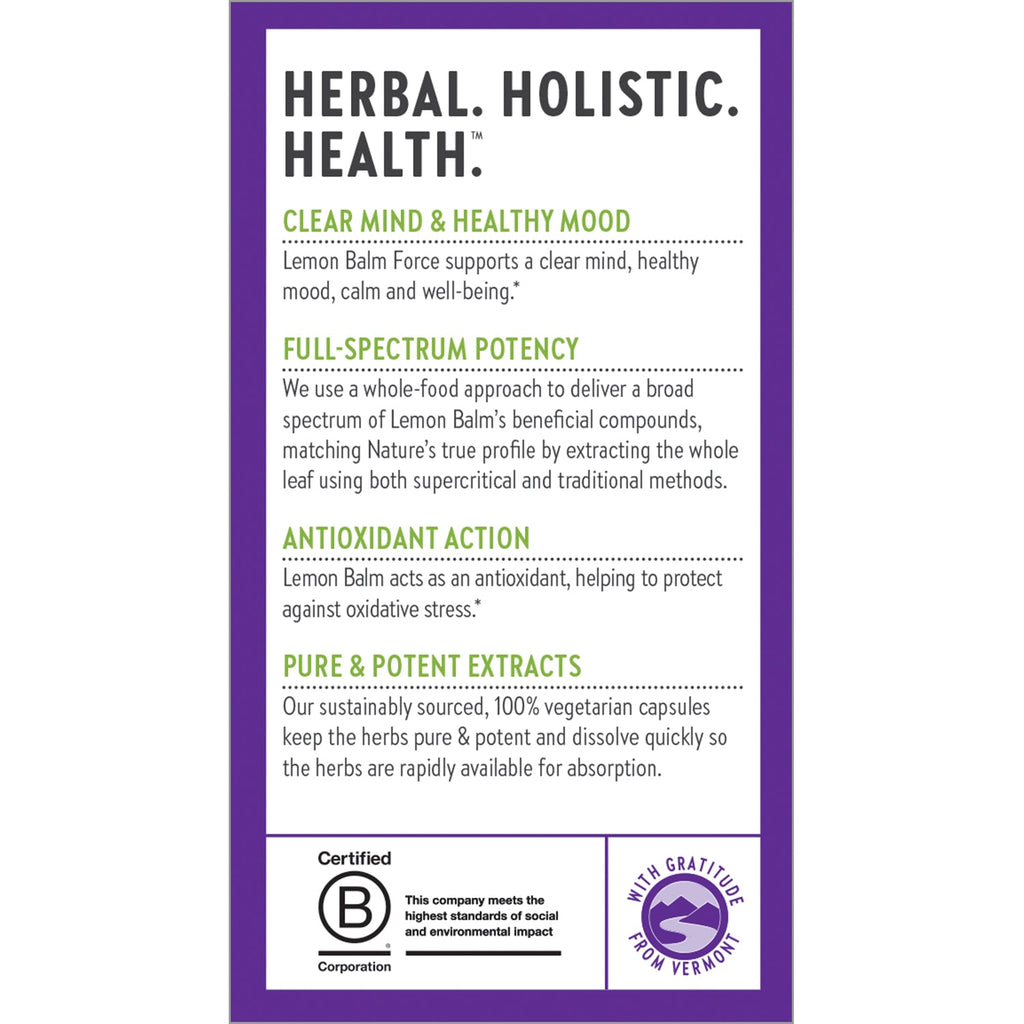 Home Essentials Lemon Balm Force for daily home and personal routines with general everyday essentials