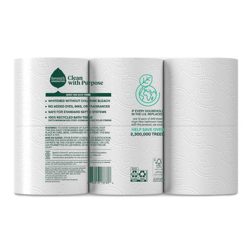 Practical Living 2-Ply Bathroom Tissue 240 sheets per roll for daily home and personal routines with cleaning laundry and paper products