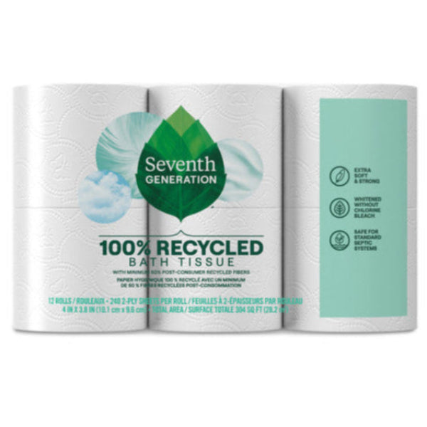 2-Ply Bathroom Tissue (240 sheets per roll)