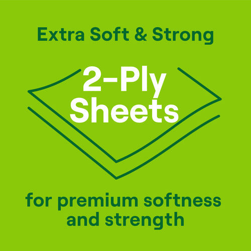 Practical Living 2-Ply Bathroom Tissue 240 sheets per roll for daily home and personal routines with cleaning laundry and paper products