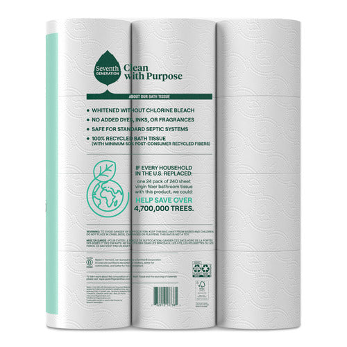 Practical Living 2-Ply Bathroom Tissue 240 sheets per roll for daily home and personal routines with cleaning laundry and paper products