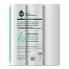 Practical Living 2-Ply Bathroom Tissue 240 sheets per roll for daily home and personal routines with cleaning laundry and paper products