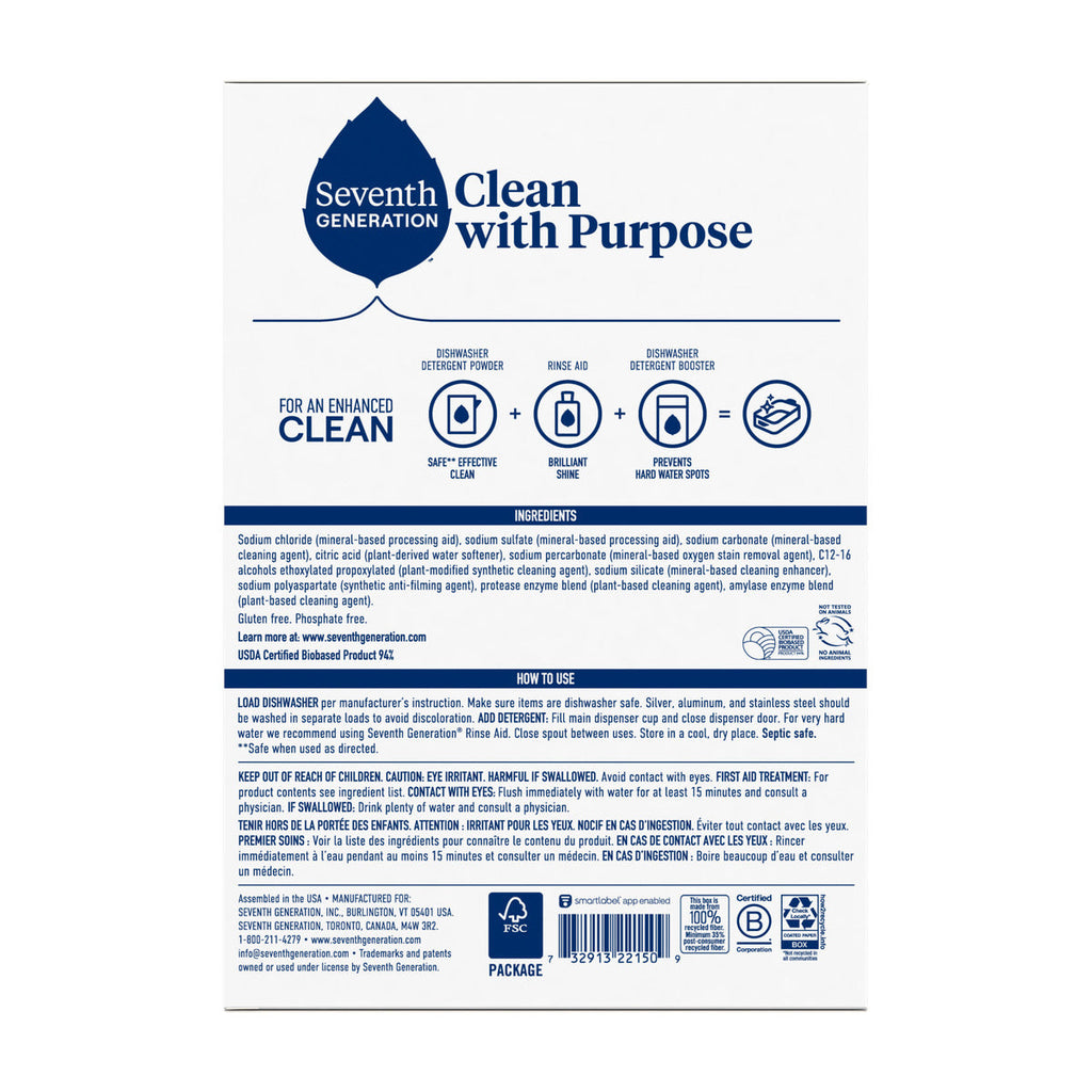 Practical Living Dishwasher Detergent Powder for daily home and personal routines with cleaning laundry and paper products