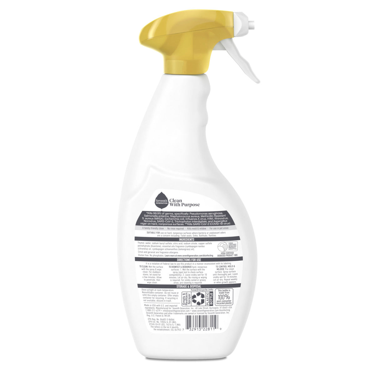 Everyday Home Disinfecting Bathroom Cleaner for daily home and personal routines with cleaning laundry and paper products