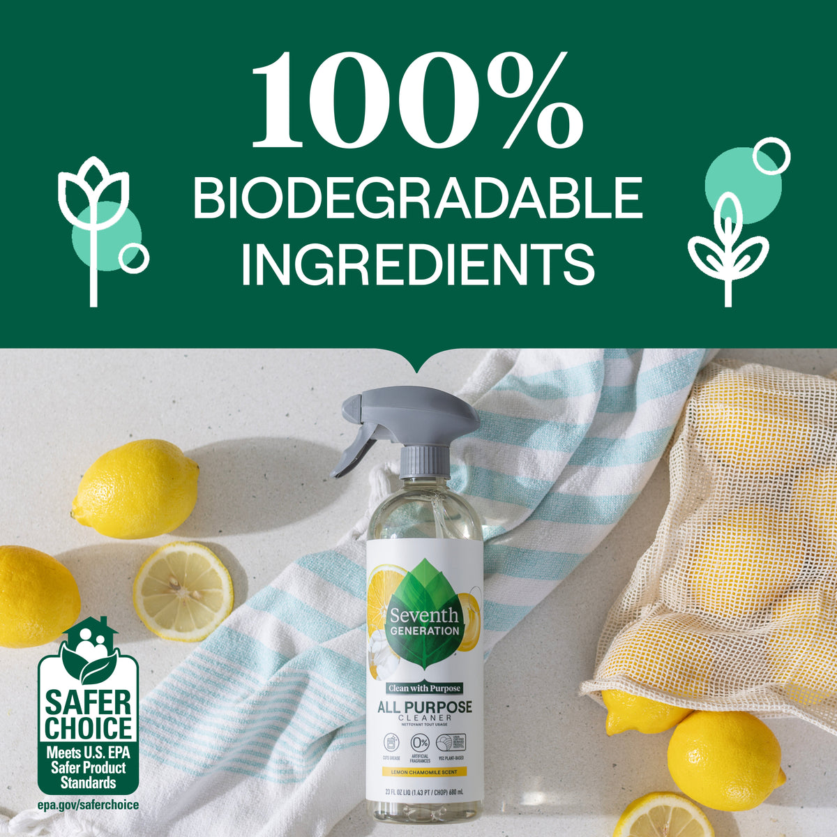 Home Essentials All Purpose Cleaner for daily home and personal routines with cleaning laundry and paper products