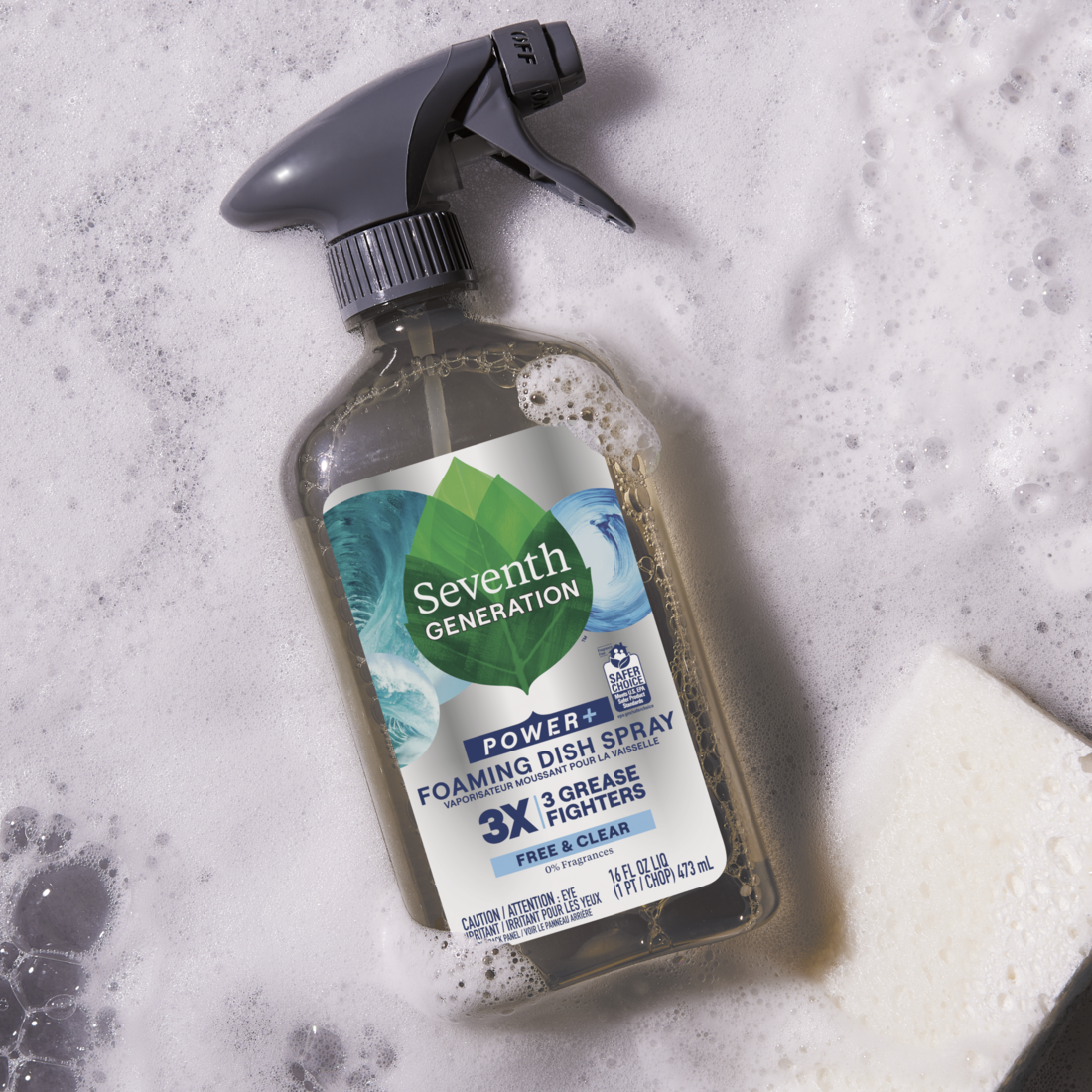 Practical Living Foaming Dish Spray for daily home and personal routines with cleaning laundry and paper products