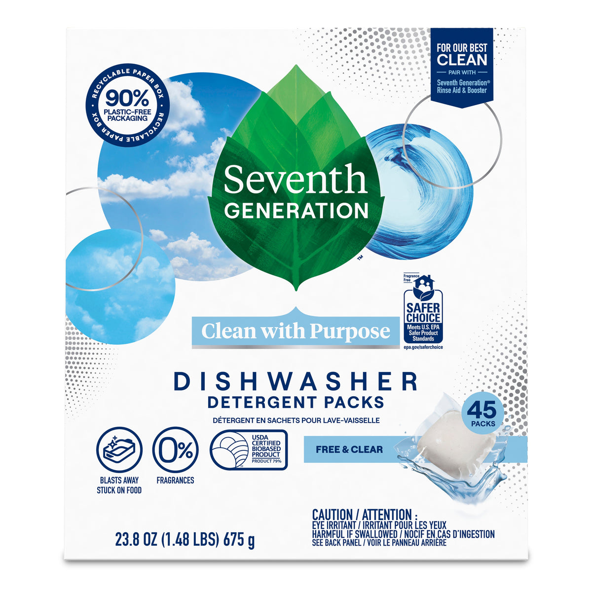 Dishwasher Detergent Packs