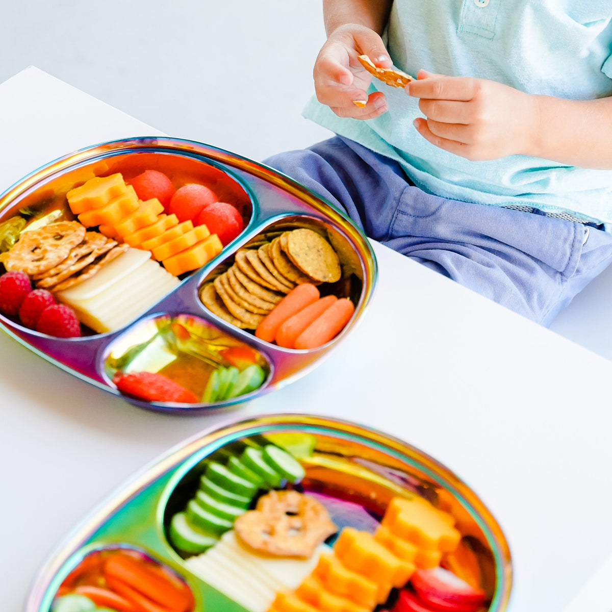 Routine Ready Balanced Bites Divided Plate for daily home and personal routines with baby care and kids products