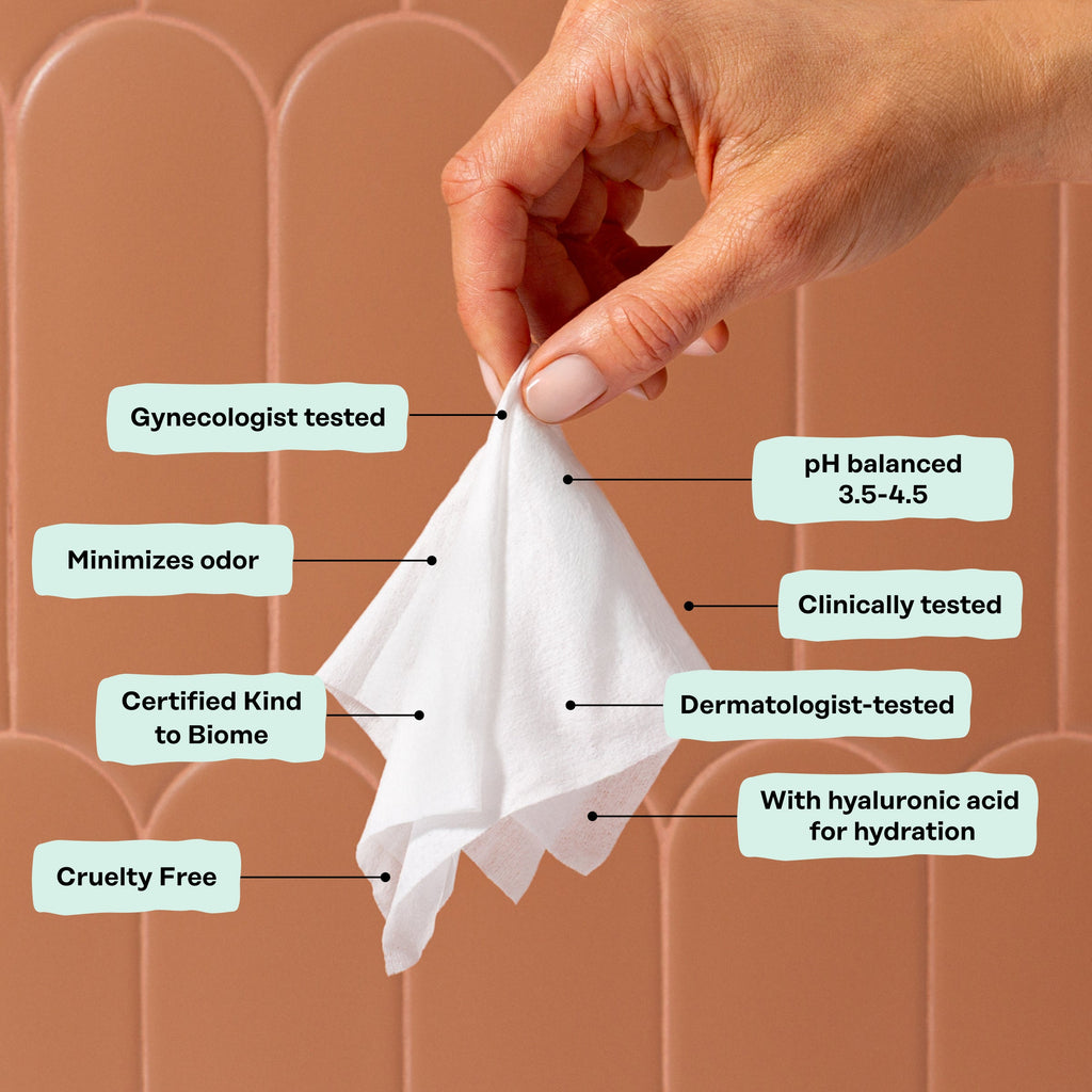 Everyday Home Cooling Intimate Wipes - Herbal Infusion for daily home and personal routines with general everyday essentials