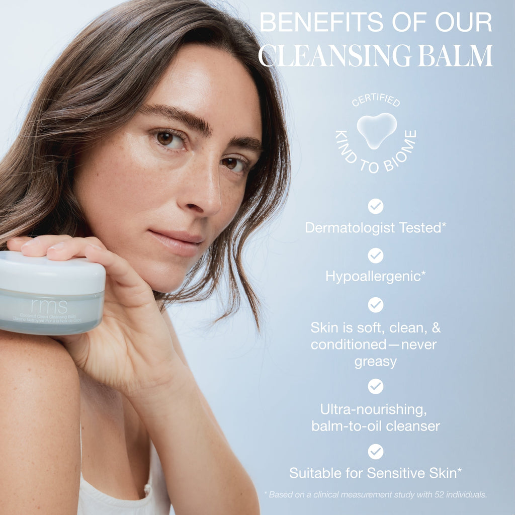 Routine Ready Coconut Clean Cleansing Balm for daily home and personal routines with facial skin and sun care