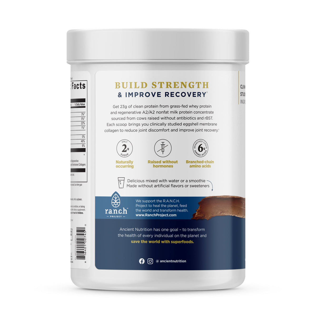 Everyday Home Grassfed Whey Protein, Milk Chocolate Flavor for daily home and personal routines with general everyday essentials