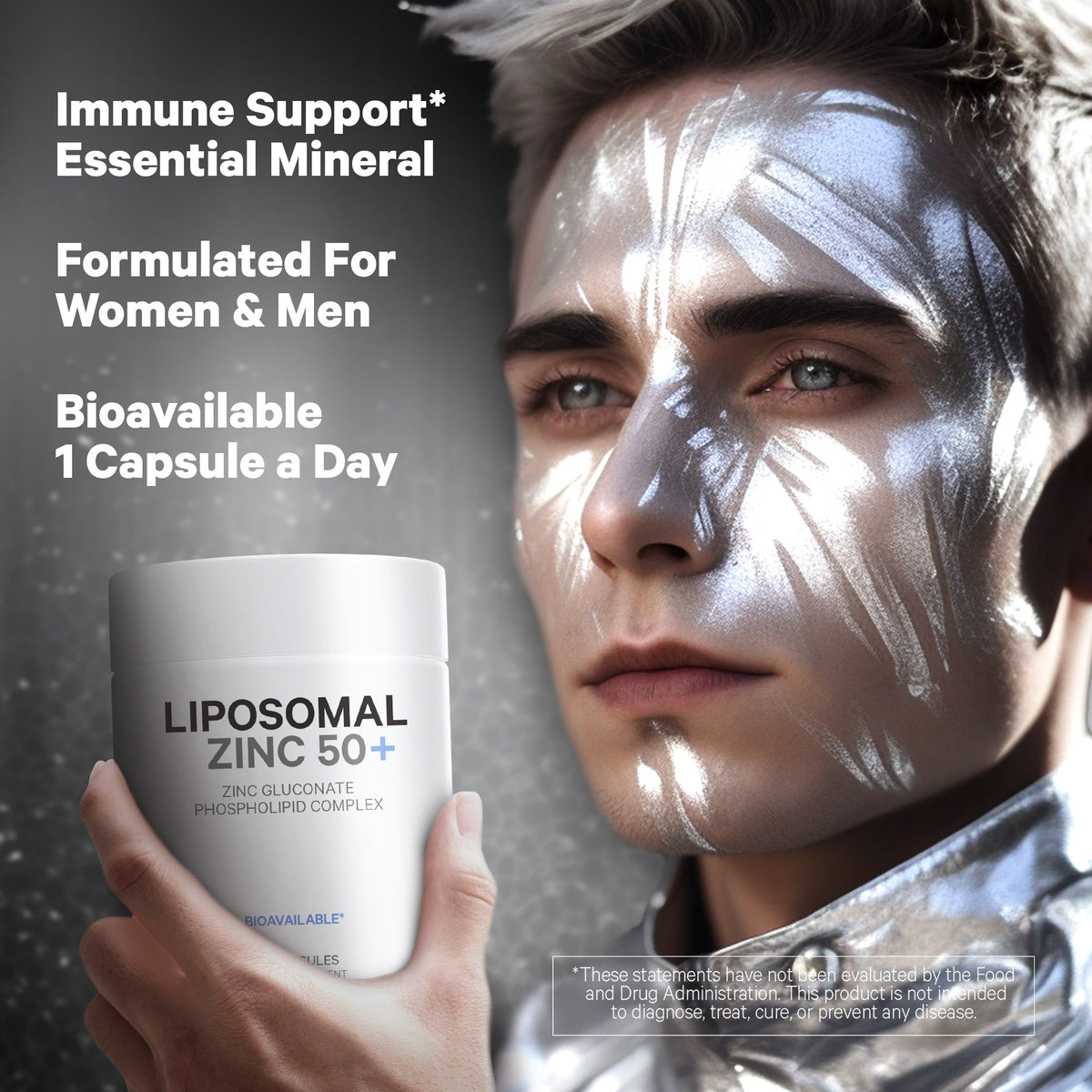 Daily Care Liposomal Zinc for daily home and personal routines with general everyday essentials