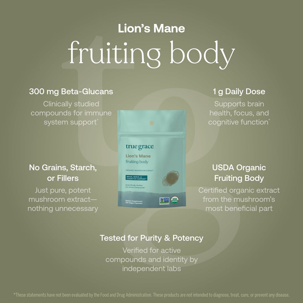 Daily Care Lion s Mane Capsules - Refill Pouch for daily home and personal routines with general everyday essentials