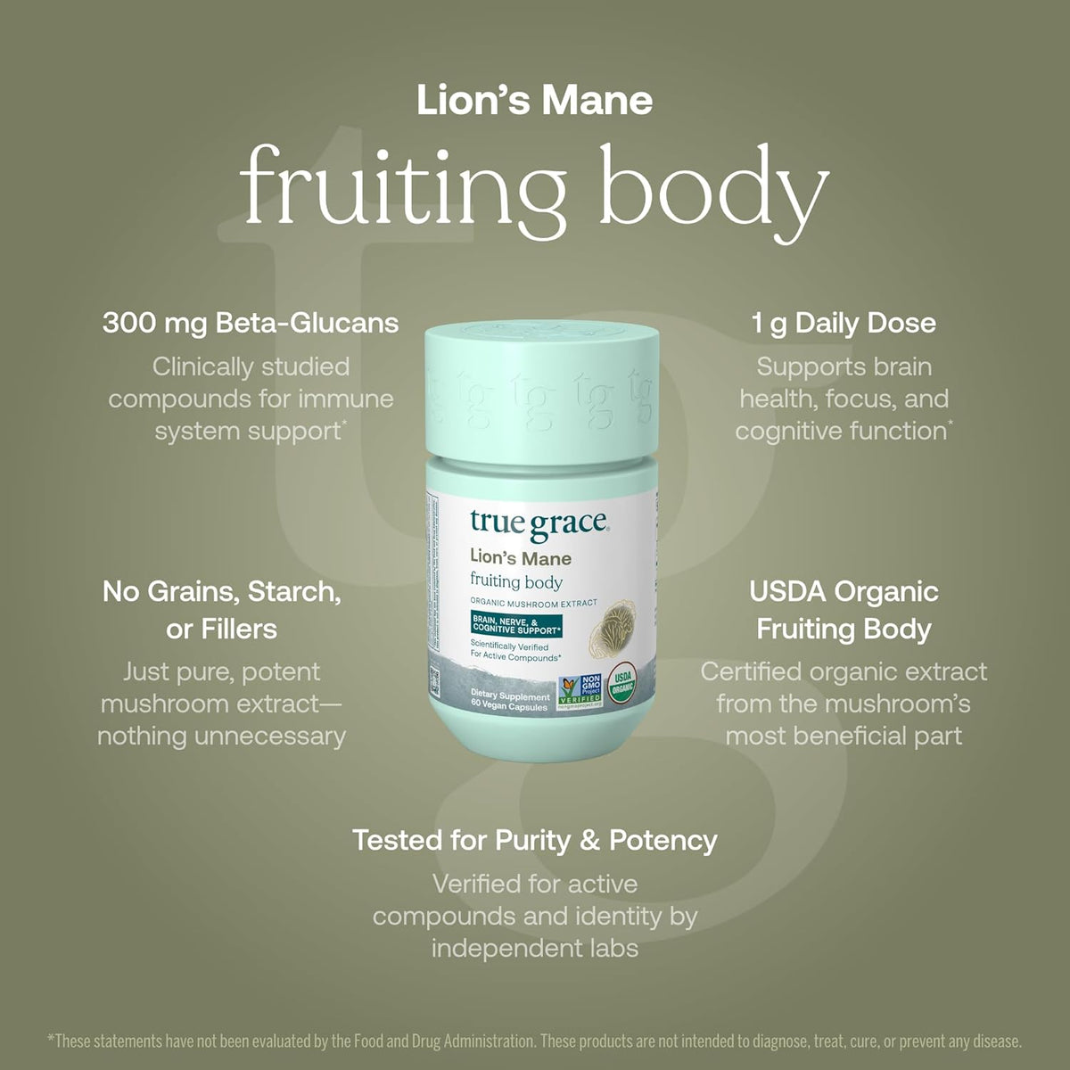Practical Living Lion s Mane Capsules - Brain, Nerve and Cognitive Support for daily home and personal routines with general everyday essentials