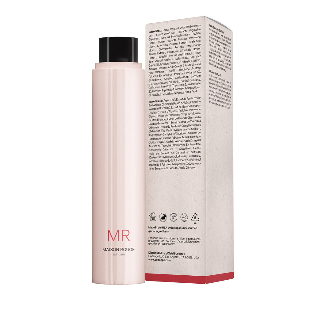 Daily Care Brightening Face Serum - Refill for daily home and personal routines with facial skin and sun care
