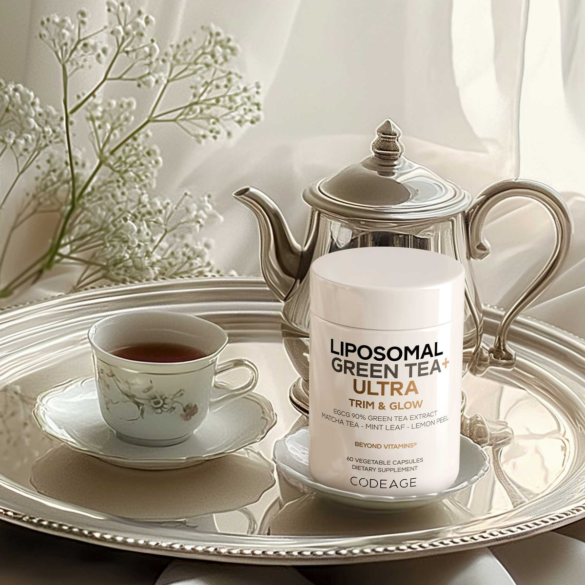 Home Essentials Liposomal Green Tea+ Ultra for daily home and personal routines with cookware food storage and kitchen tools