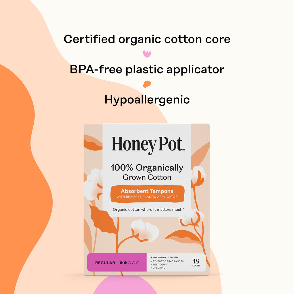 Practical Living fully Organic Regular Tampons for daily home and personal routines with general everyday essentials