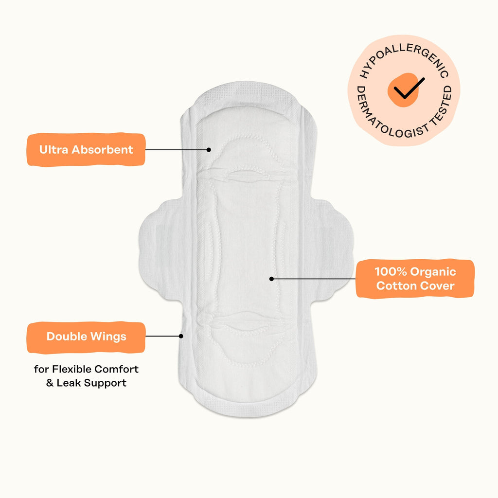 Everyday Home fully Organic Cotton Cover Pads for daily home and personal routines with bath body and hygiene