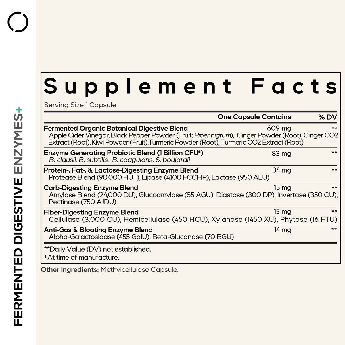 Routine Ready Fermented Digestive Enzymes for daily home and personal routines with general everyday essentials