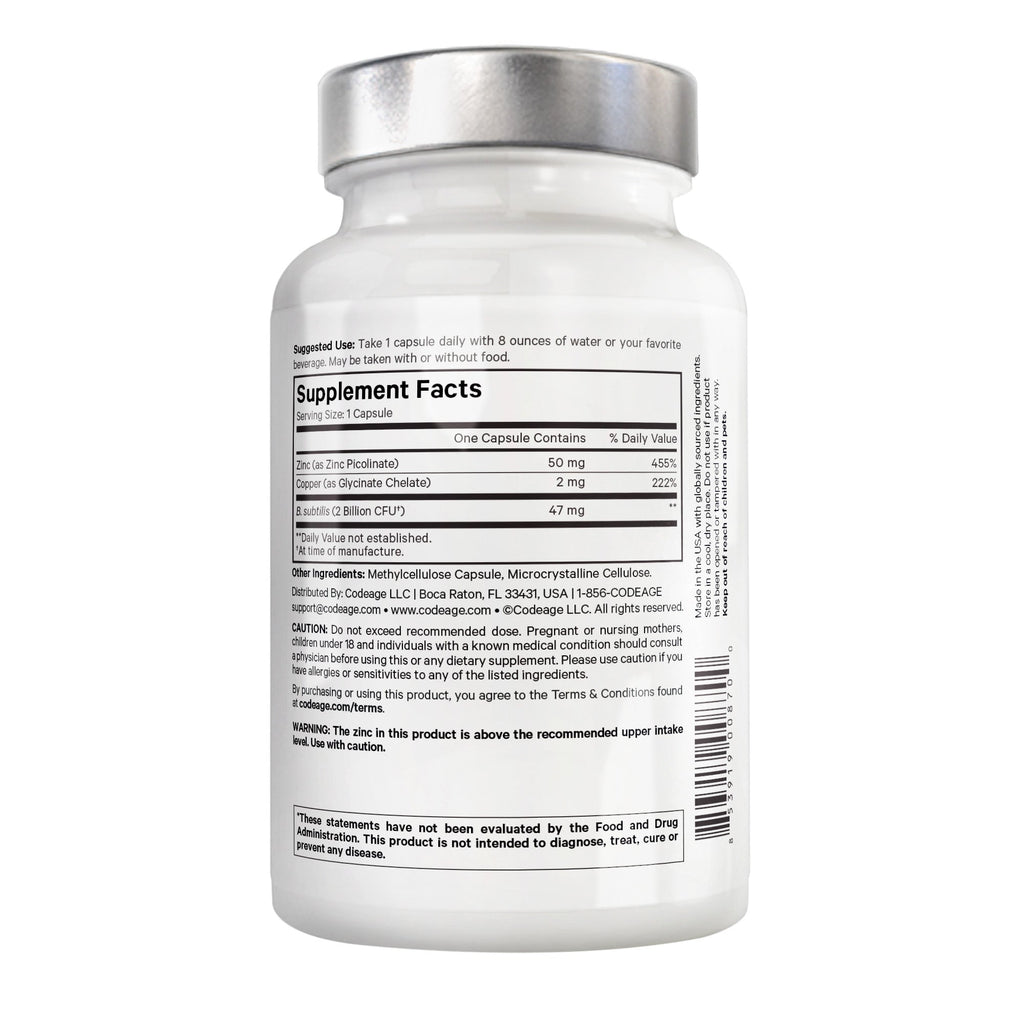 Everyday Home Amen Zinc Copper with Probiotics for daily home and personal routines with general everyday essentials