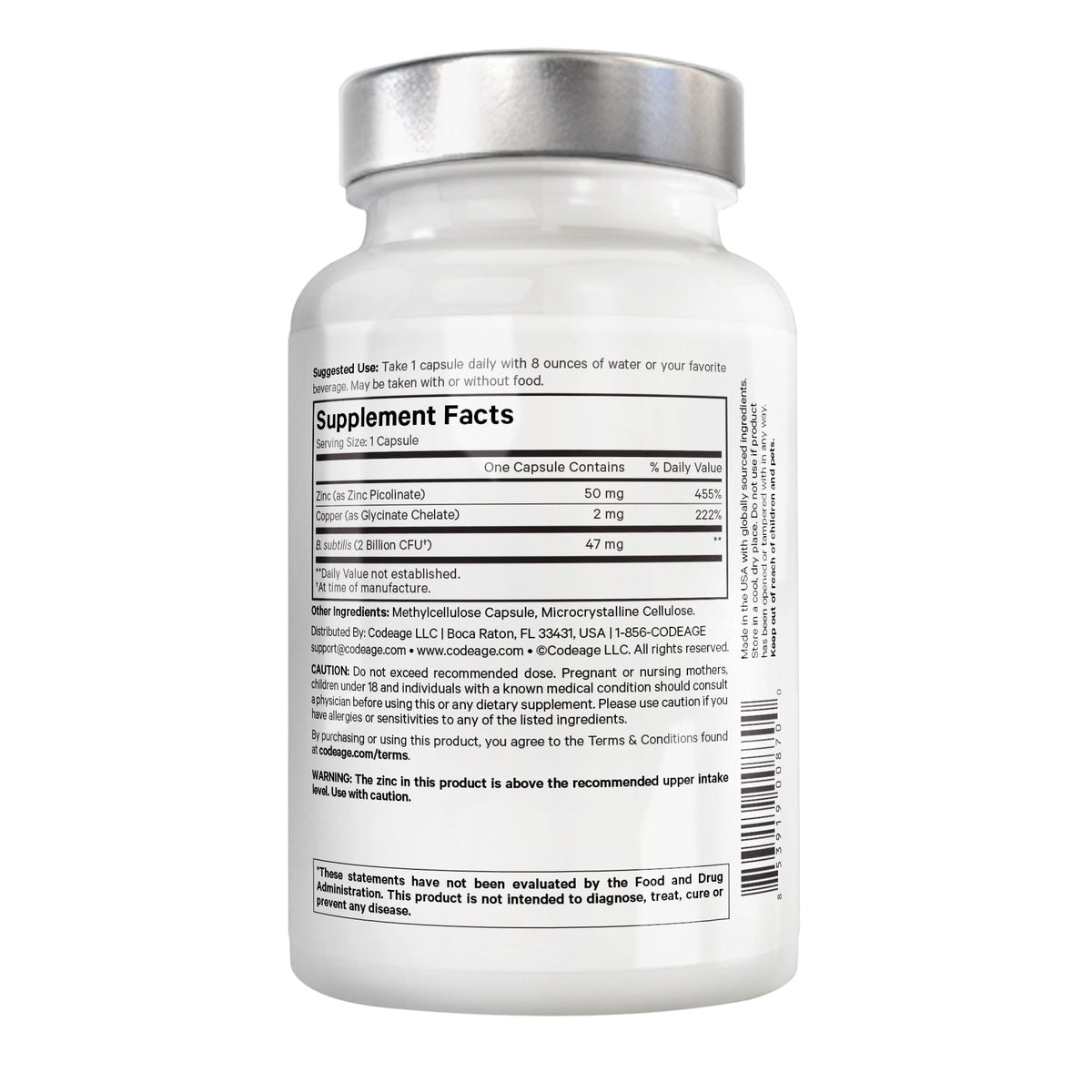 Everyday Home Amen Zinc Copper with Probiotics for daily home and personal routines with general everyday essentials