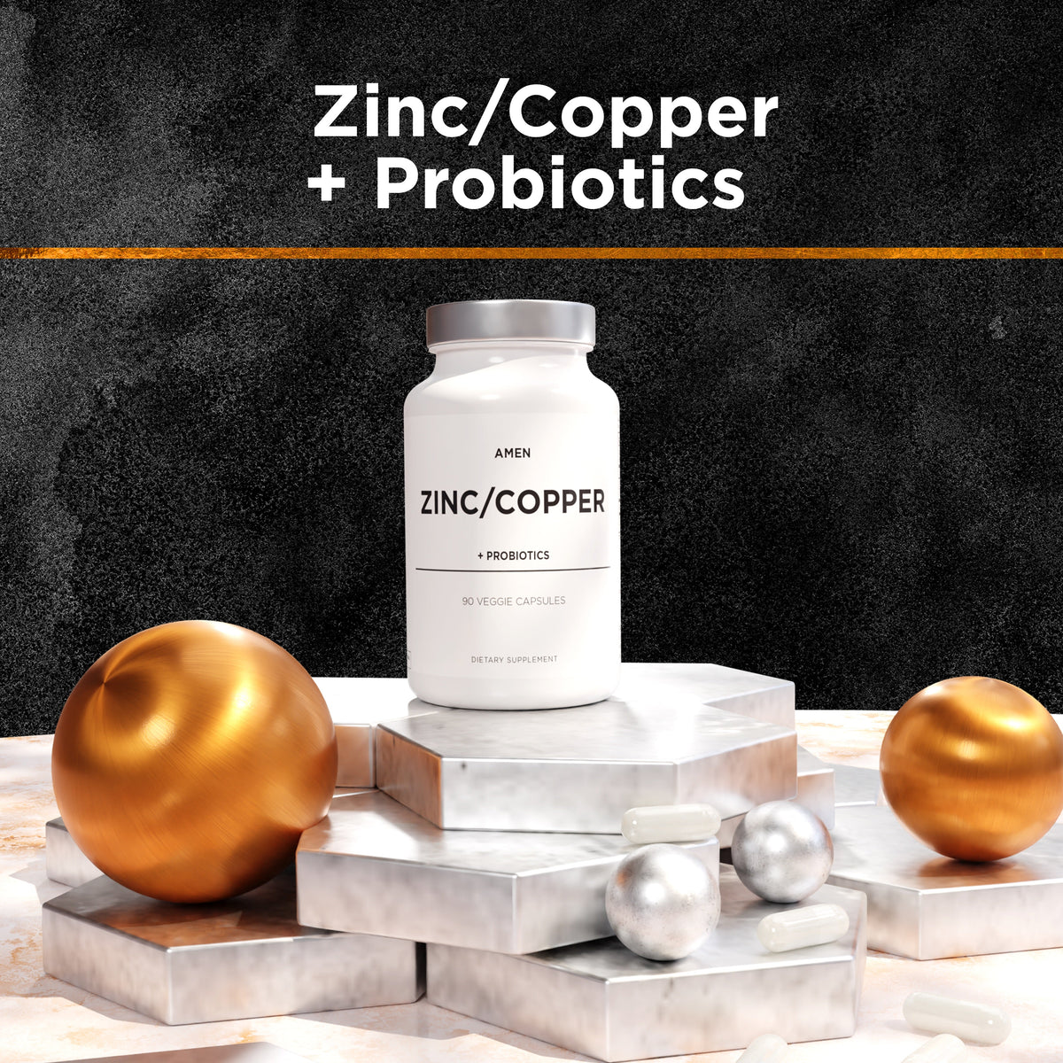 Everyday Home Amen Zinc Copper with Probiotics for daily home and personal routines with general everyday essentials