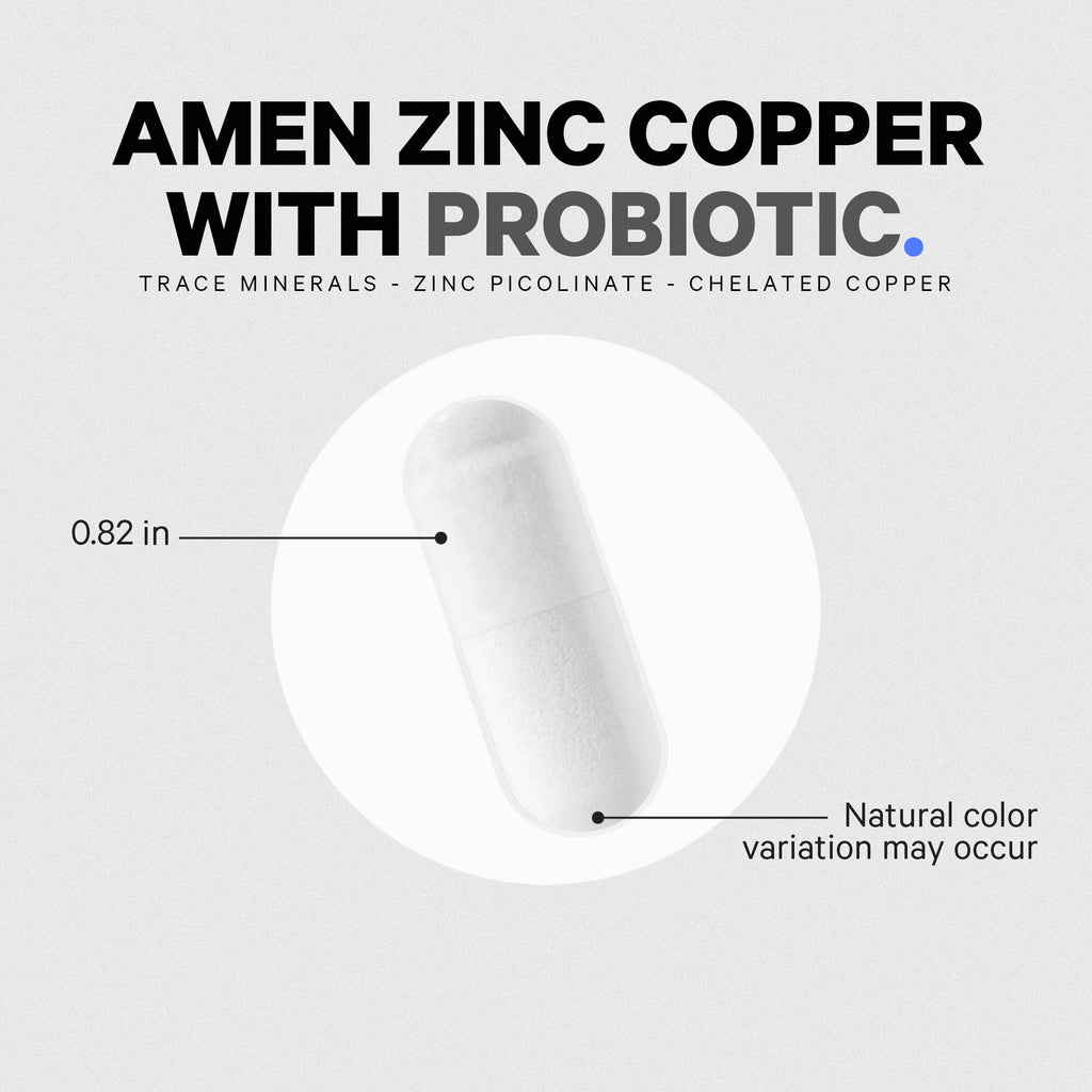 Everyday Home Amen Zinc Copper with Probiotics for daily home and personal routines with general everyday essentials