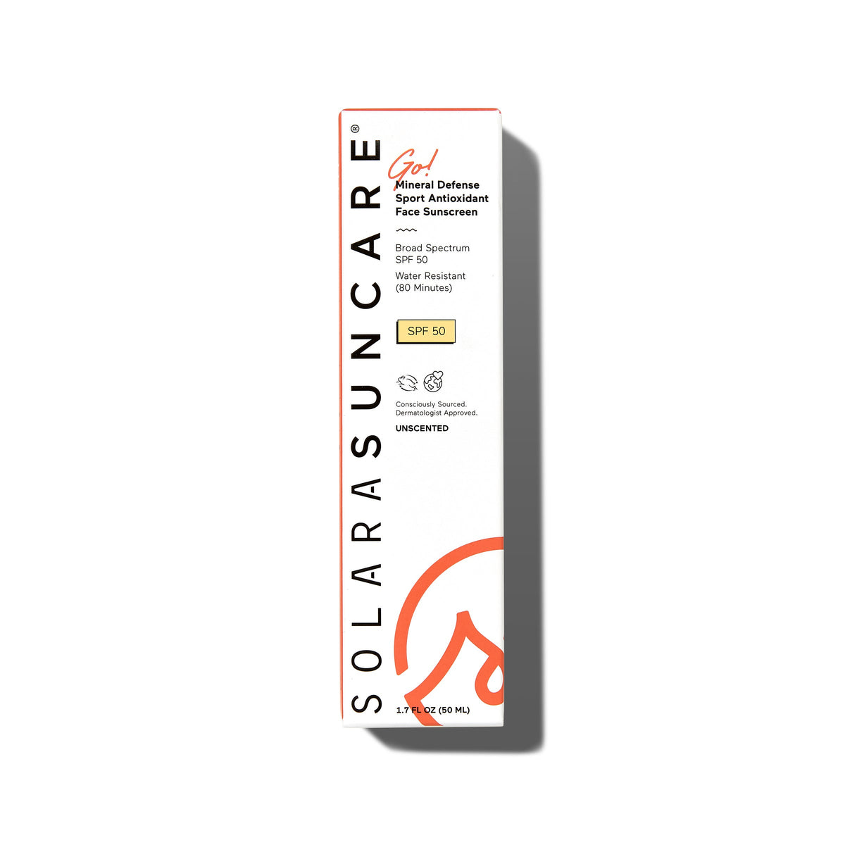 Daily Care Go Mineral Defense Sport Antioxidant Face Screen, SPF 50 for daily home and personal routines with facial skin and sun care