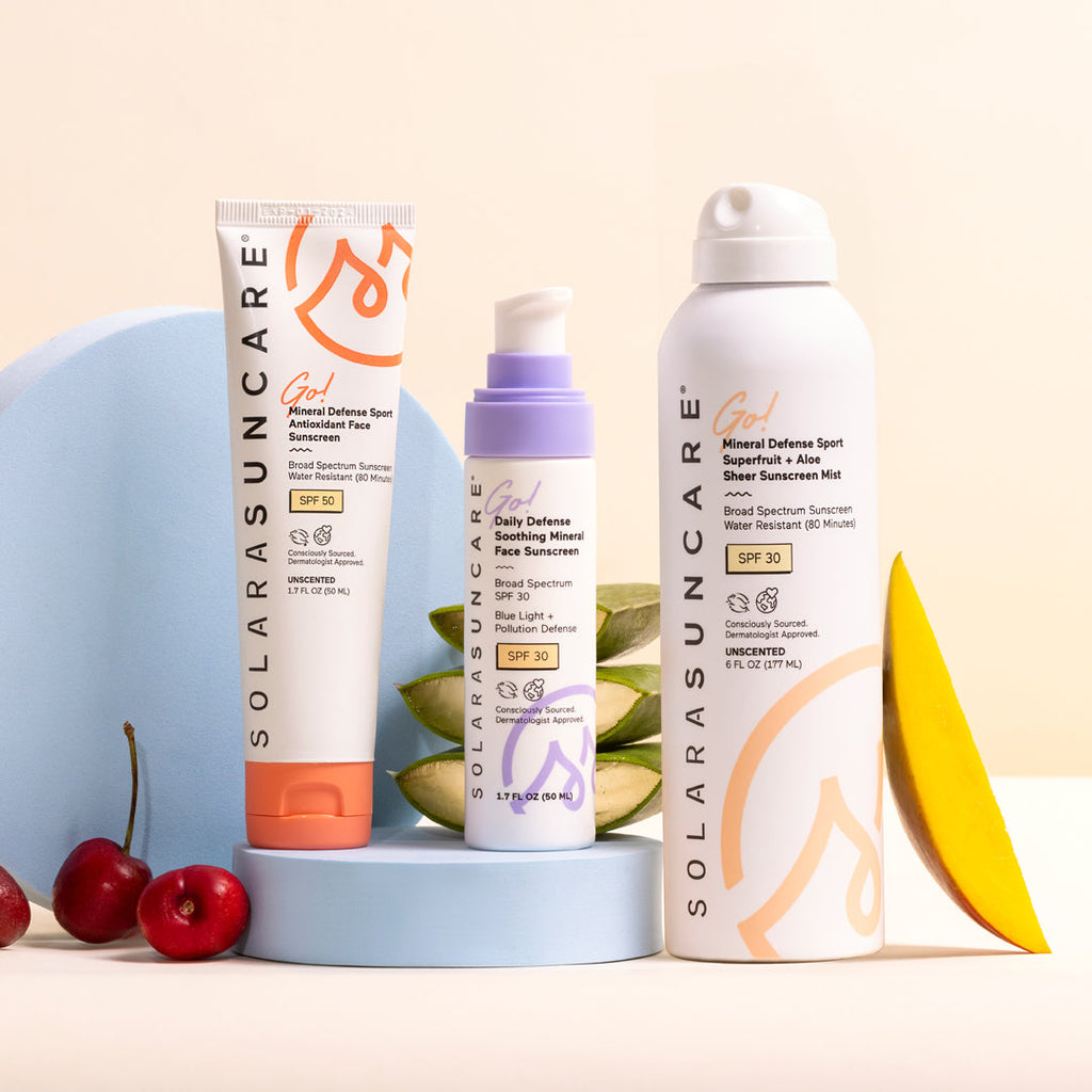 Daily Care Go Mineral Defense Sport Antioxidant Face Screen, SPF 50 for daily home and personal routines with facial skin and sun care