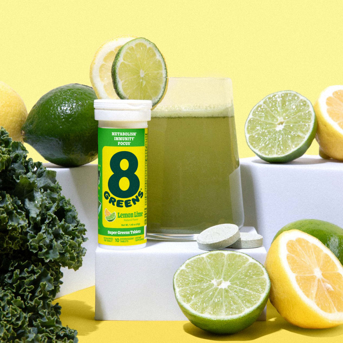 Practical Living Buy Super Greens Tablets, Get The 8Greens Cookbook included for daily home and personal routines with cookware food storage and kitchen tools