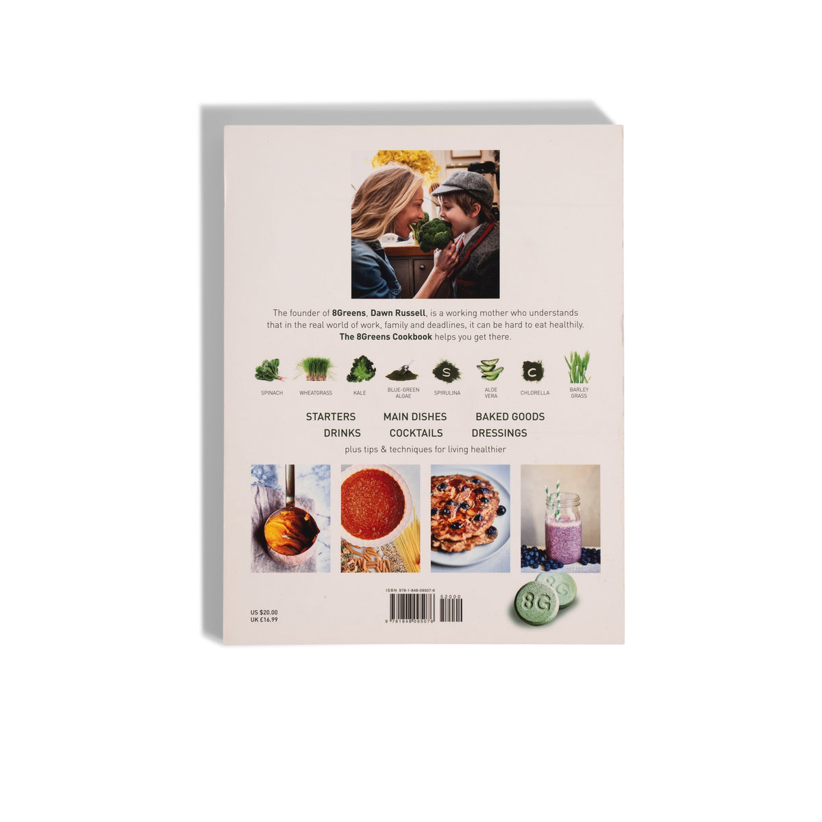 Practical Living Buy Super Greens Tablets, Get The 8Greens Cookbook included for daily home and personal routines with cookware food storage and kitchen tools