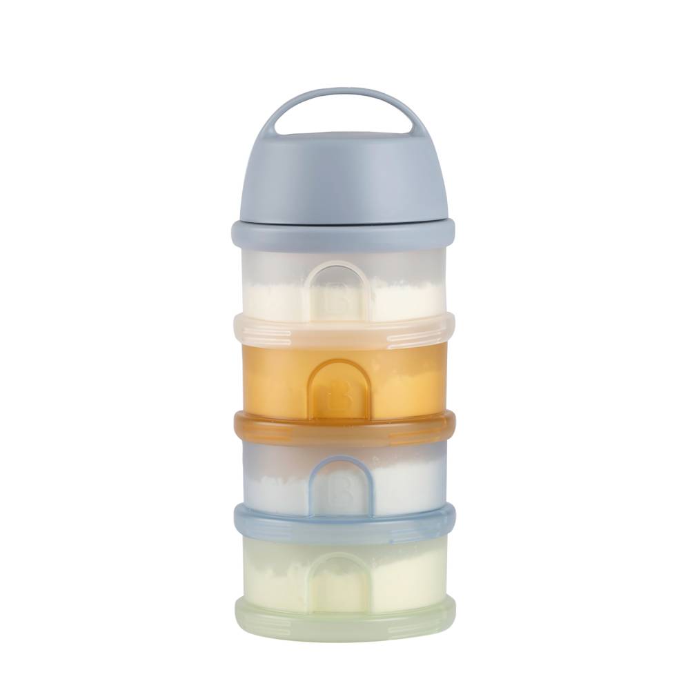 Four Compartment Baby Formula Snack Container