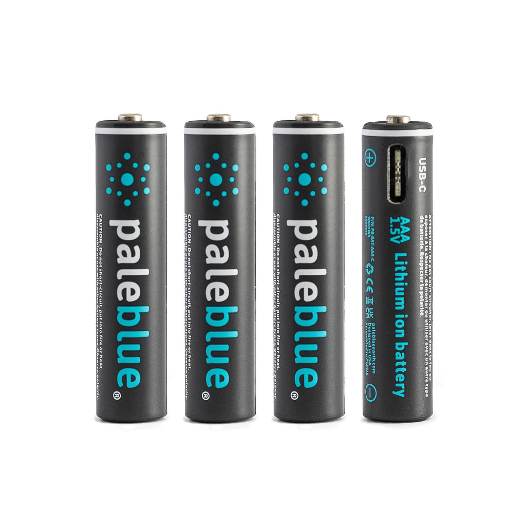 AAA USB-C Li-ion Rechargeable Batteries